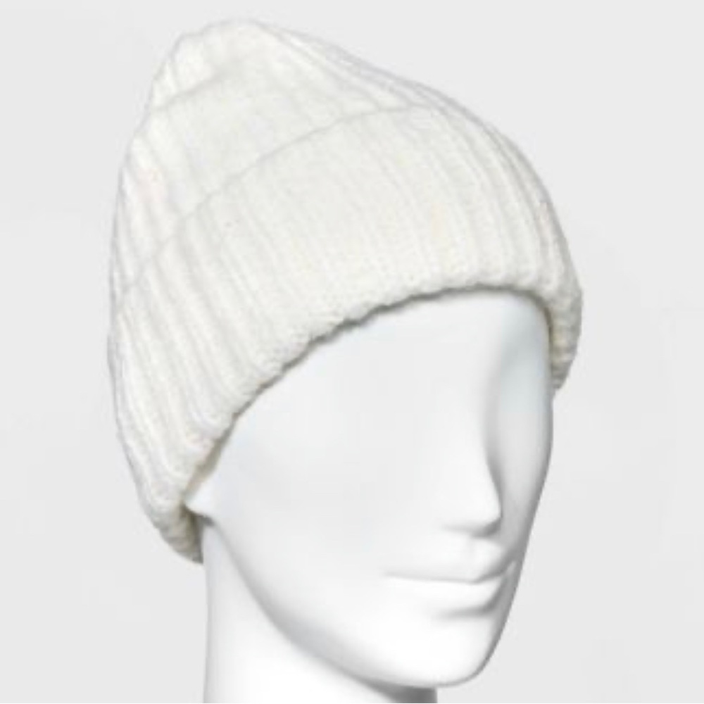 new with tags off white beanie